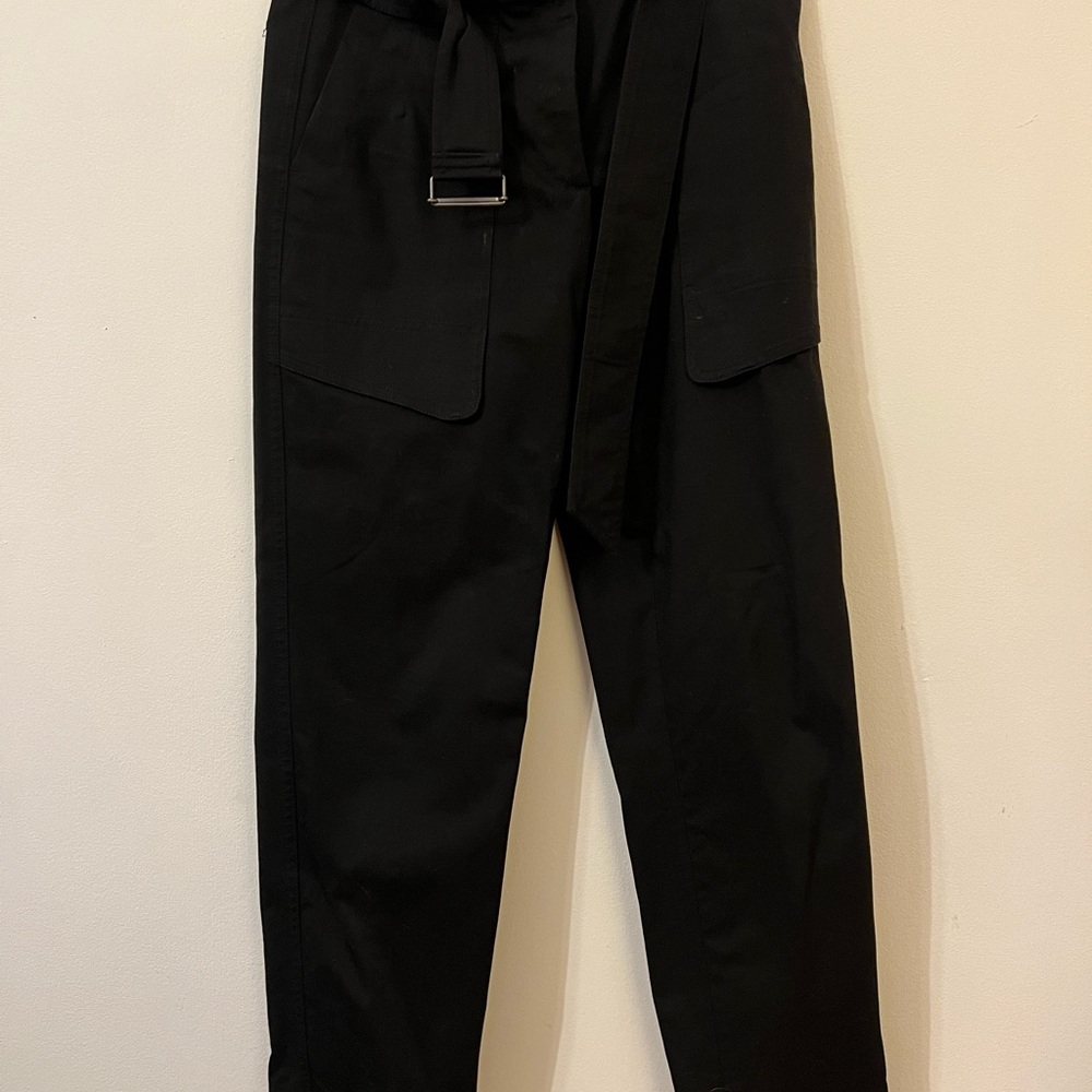 Dries van noten trousers cargo pants black 36